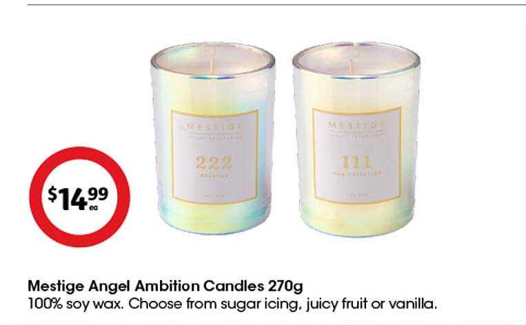 Mestige Angel Ambition Candles