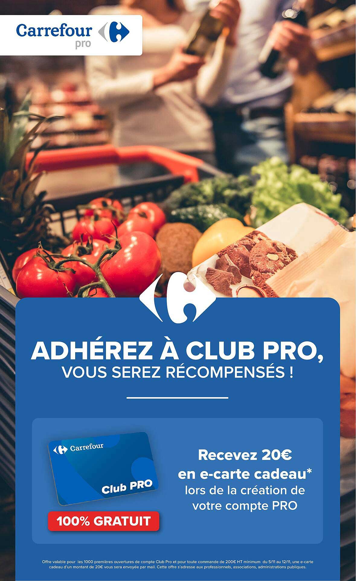 ADHÉREZ À CLUB PRO, VOUS SEREZ RÉCOMPENSÉS !