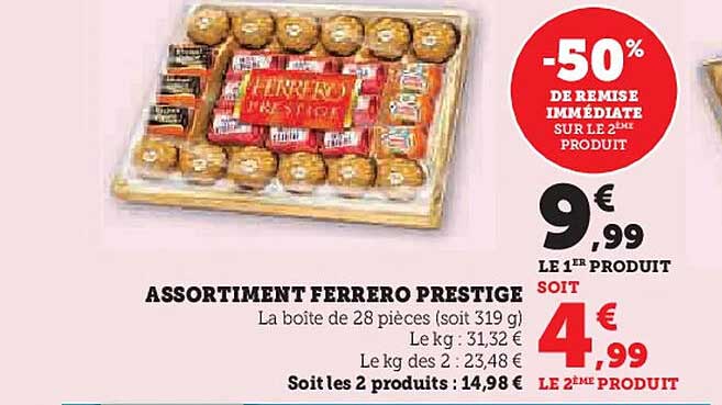 ASSORTIMENT FERRERO PRESTIGE