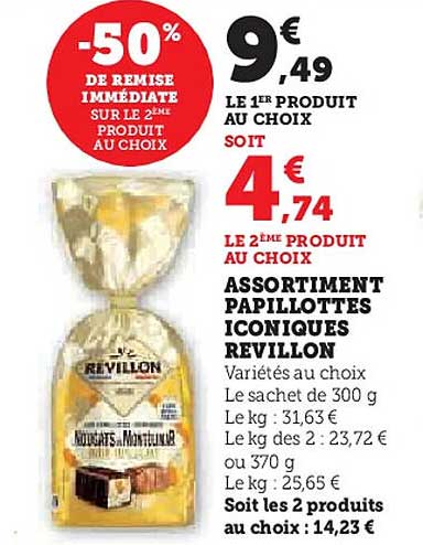 ASSORTIMENT PAPILLOTTES ICONIQUES REVILLON