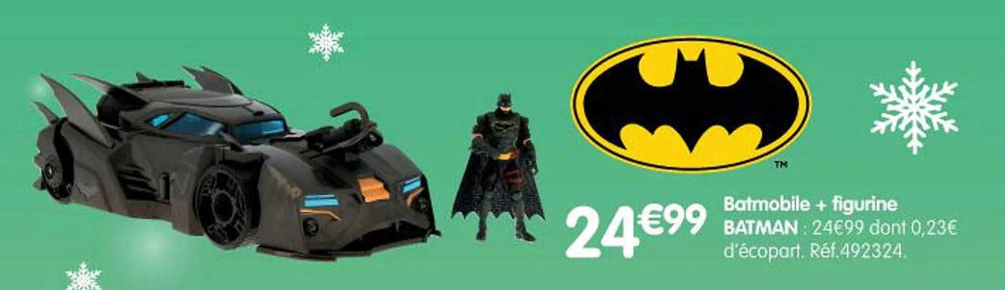 Batmobile + figurine BATMAN