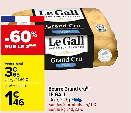 Beurre Grand cru(n) LE GALL