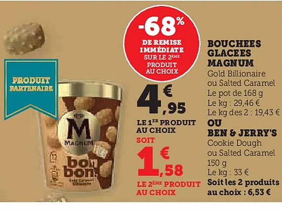 BOUCHÉES GLACÉES MAGNUM