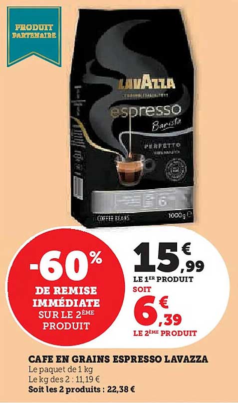 CAFE EN GRAINS ESPRESSO LAVAZZA