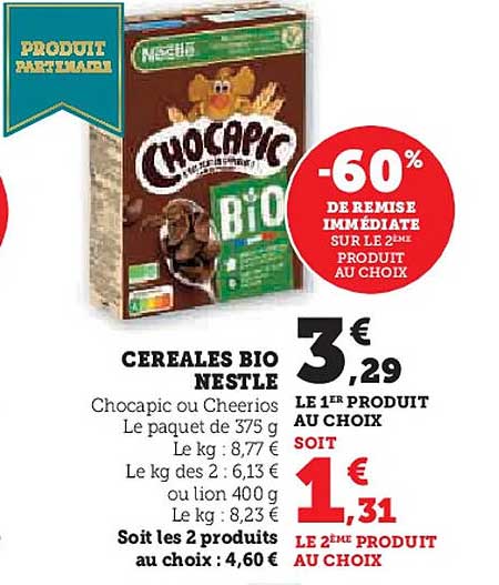 CEREALES BIO NESTLE