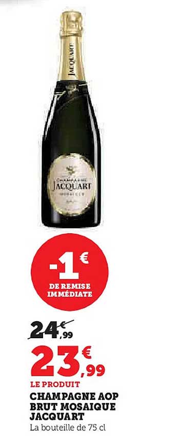 CHAMPAGNE AOP BRUT MOSAÏQUE JACQUART