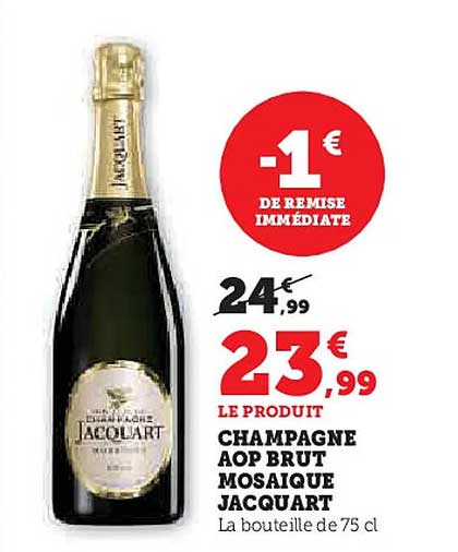 CHAMPAGNE AOP BRUT MOSAÏQUE JACQUART