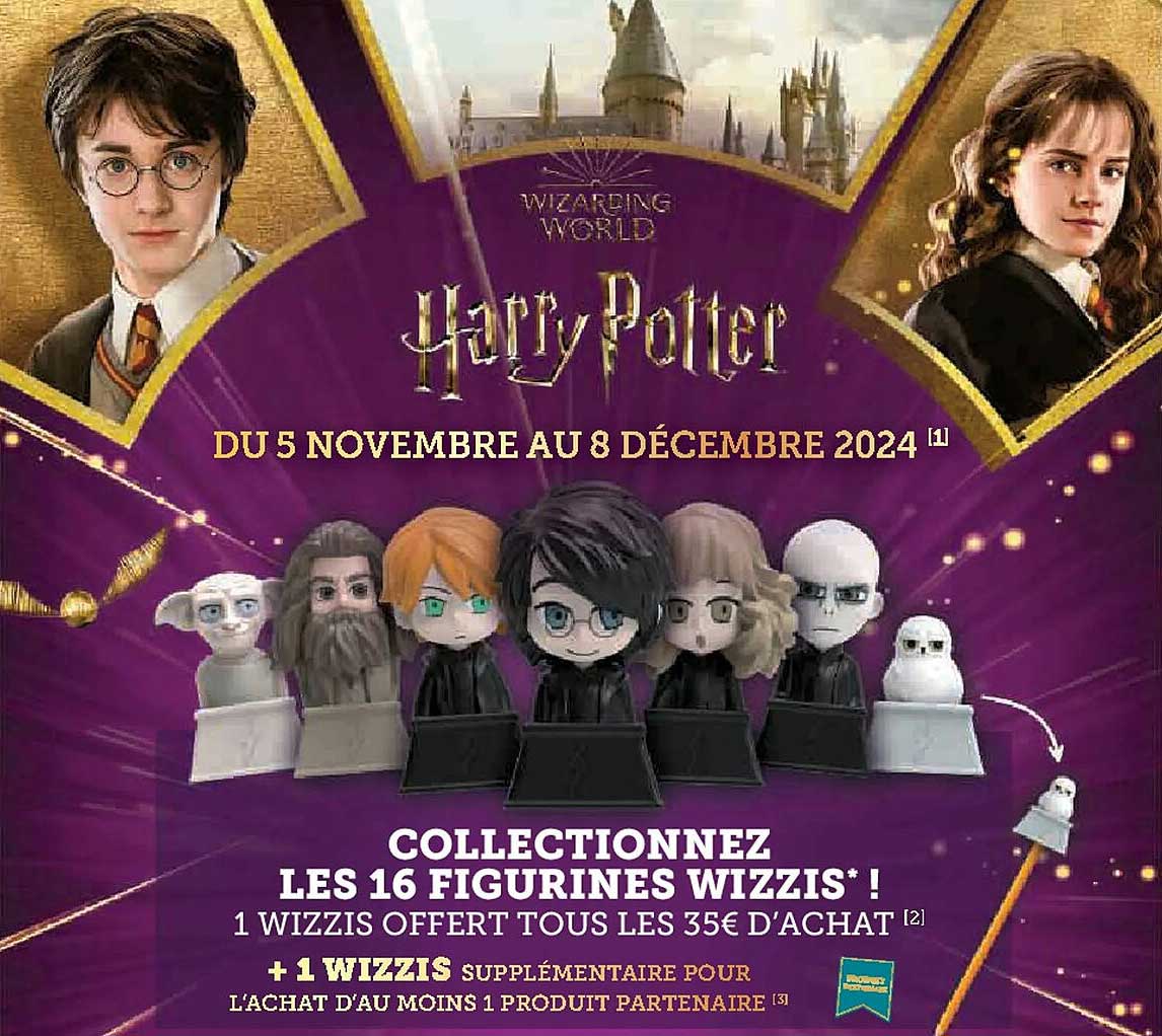 COLLECTIONNEZ LES 16 FIGURINES WIZZIS !