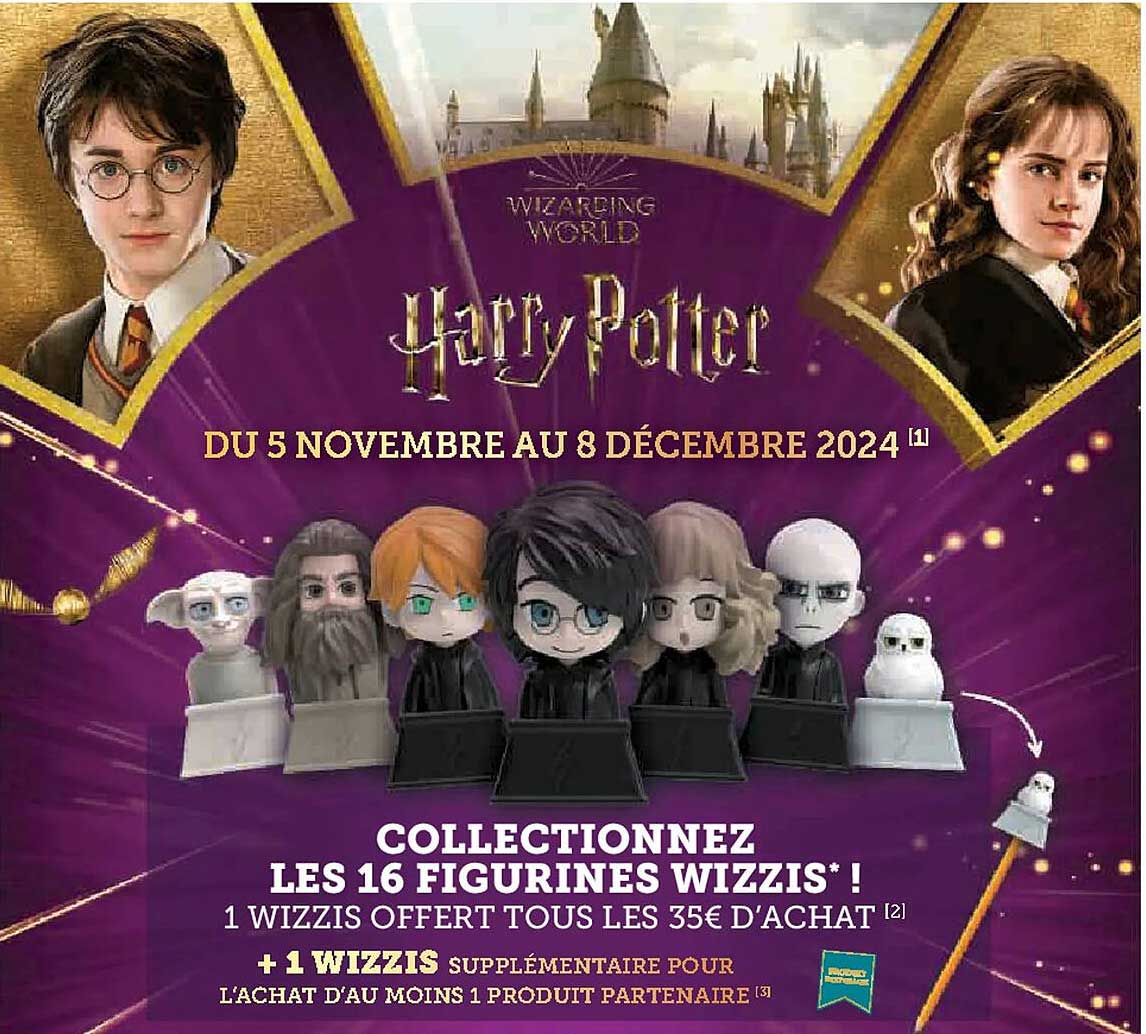 COLLECTIONNEZ LES 16 FIGURINES WIZZIS !