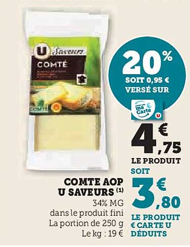 COMTE AOP U SAVEURS