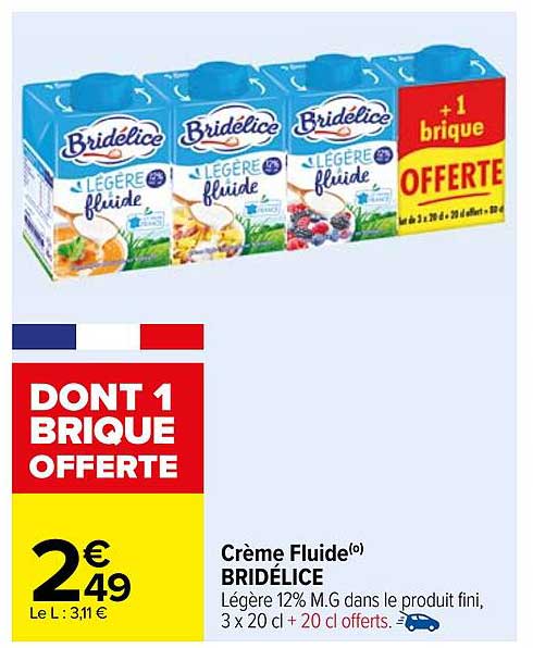 Crème Fluide BRIDÉLICE