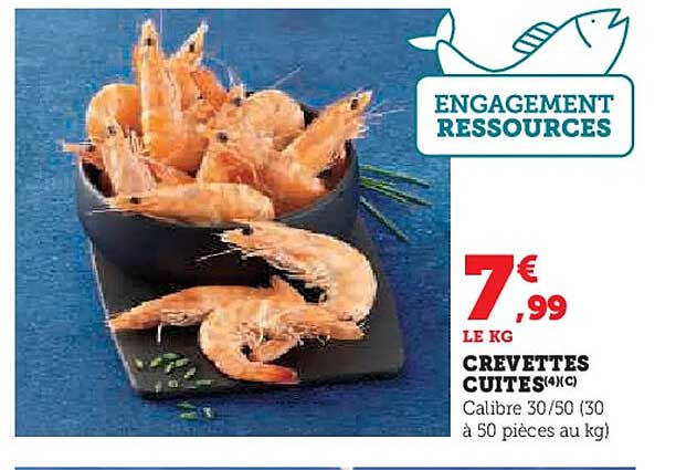 CREVETTES CUITES