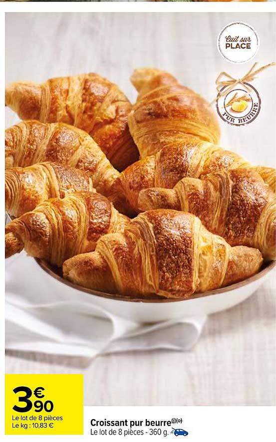 Croissant pur beurre