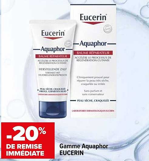 Gamme Aquaphor EUCERIN