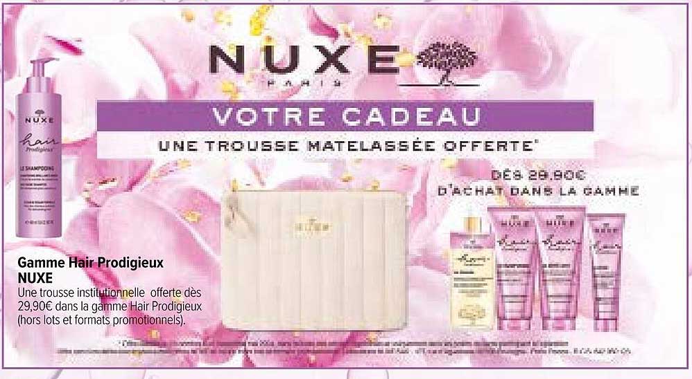 Gamme Hair Prodigieux NUXE