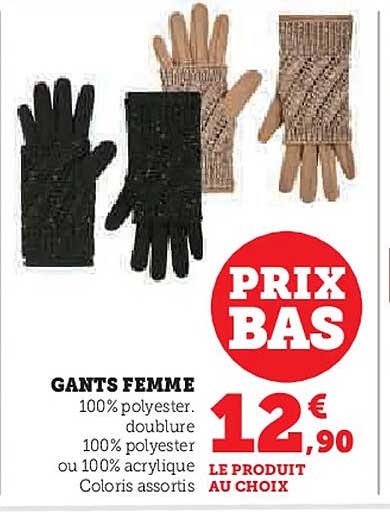 GANTS FEMME