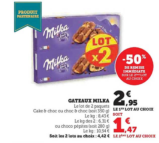 GATEAUX MILKA