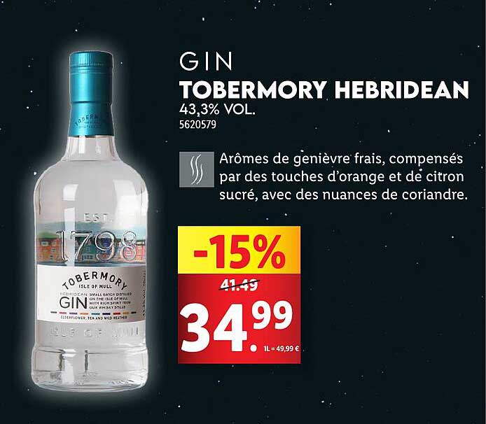 GIN TOBERMORY HEBRIDEAN