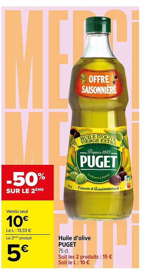 Huile d'olive PUGET