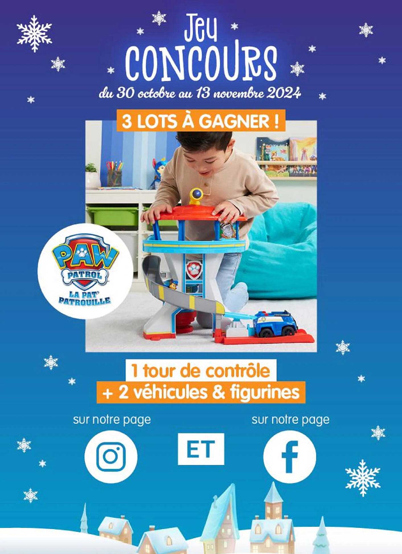 Jeu CONCOURS 3 LOTS À GAGNER ! 1 tour de contrôle + 2 véhicules & figurines