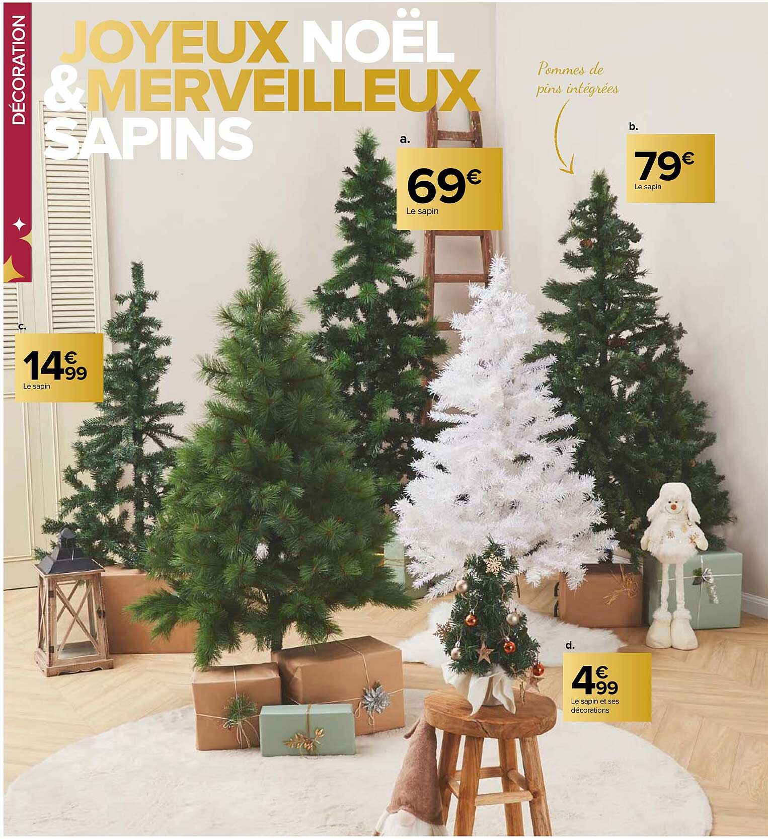 JOYEU Noël & MERVEILLEUX SAPINS