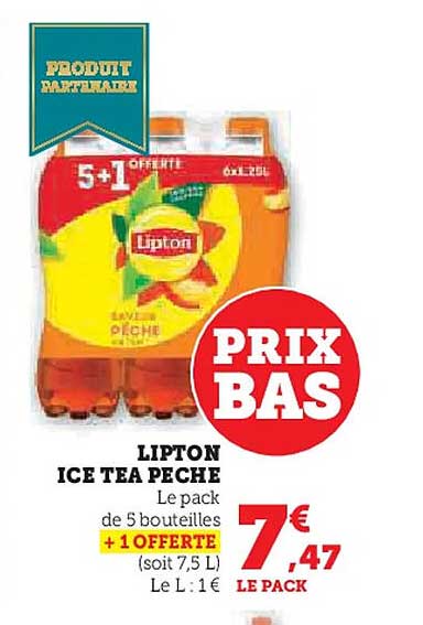 LIPTON ICE TEA PECHE