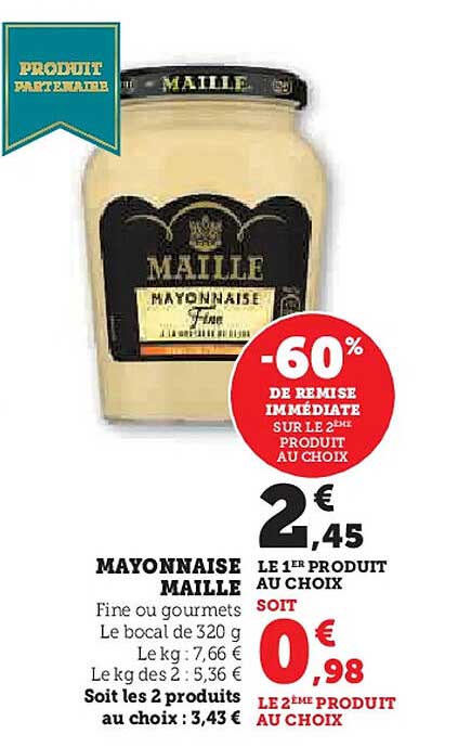 MAYONNAISE MAILLE