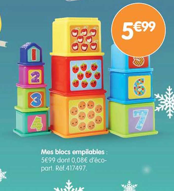 Mes blocs empilables