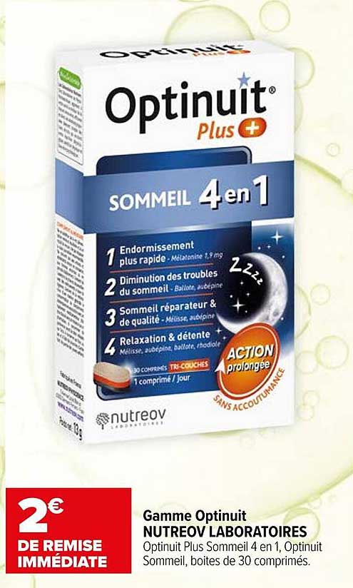 Optinut Plus Sommeil 4 en 1