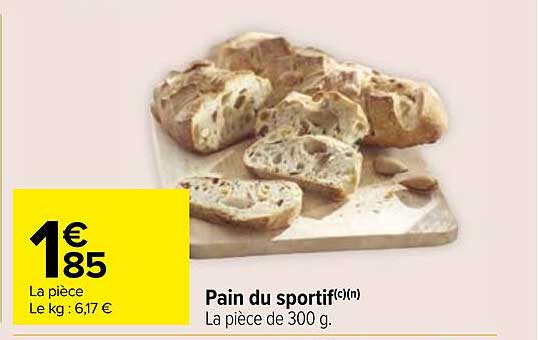 Pain du sportif(c)(n)