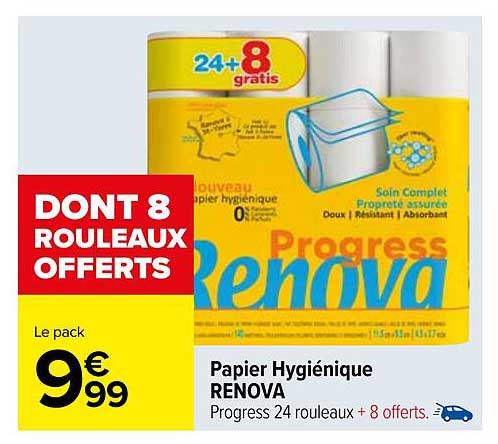 Papier Hygiénique RENOVA