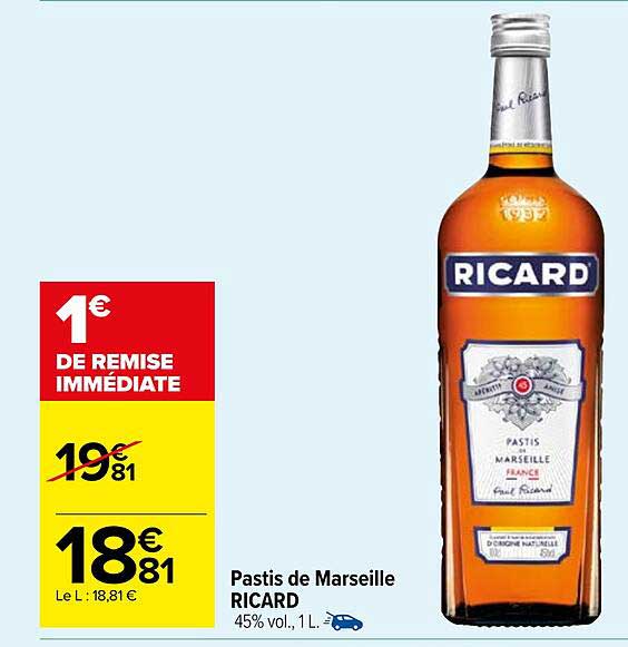 Pastis de Marseille RICARD