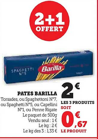 PATES BARILLA