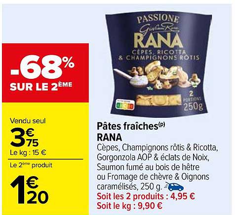 Pâtes fraîches(p) RANA