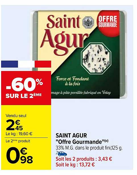 SAINT AGUR "Offre Gourmande"