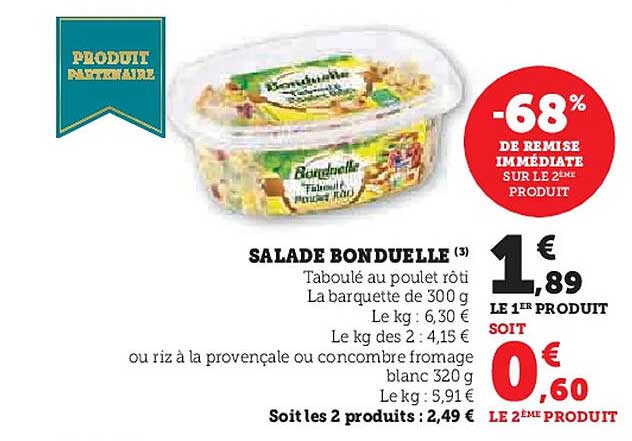 SALADE BONDUELLE