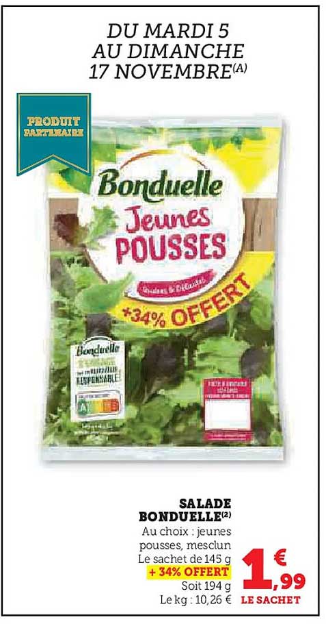 SALADE BONDUELLE