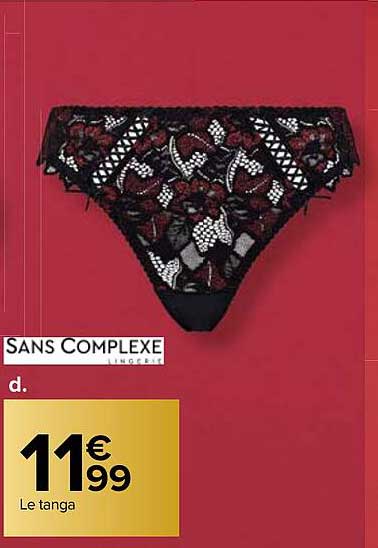 Sans Complexe Le tanga