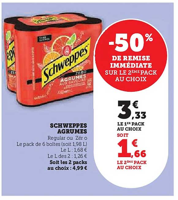 SCHWEPPES AGRUMES