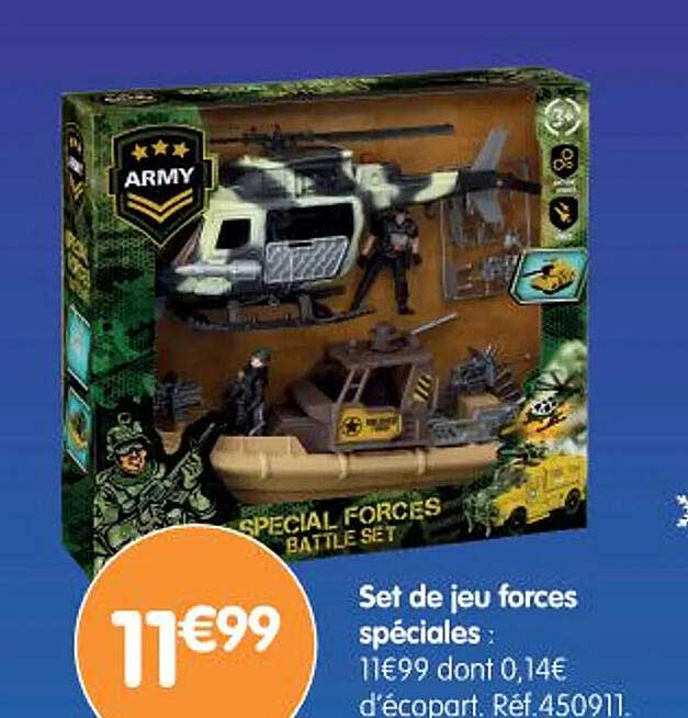 Set de jeu forces spéciales