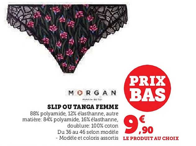 SLIP OU TANGA FEMME