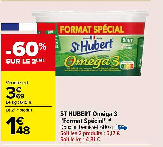 ST HUBERT Oméga 3 "Format Spécial"