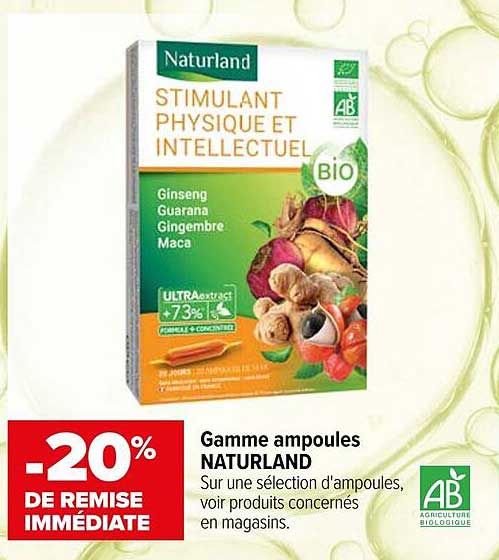 STIMULANT PHYSIQUE ET INTELLECTUEL BIO