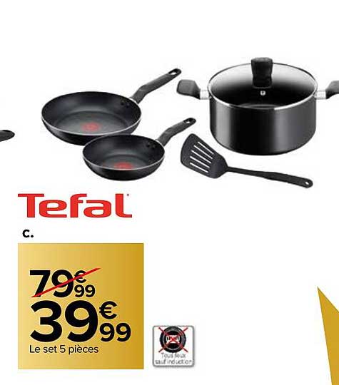 Tefal Le set 5 pièces