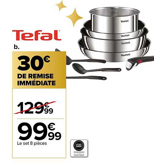 Tefal Le set 8 pièces