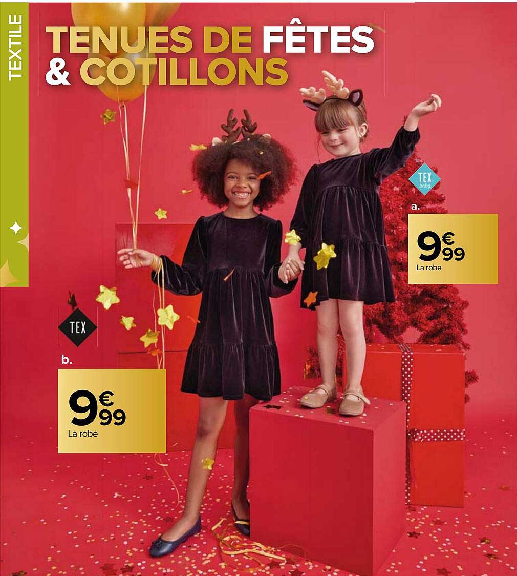 TENUES DE FÊTES & COTILLONS