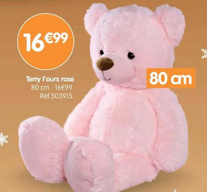 Terry l'ours rose