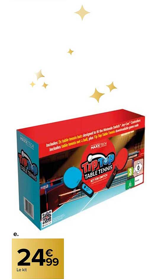 Tip Top Table Tennis Kit for Switch