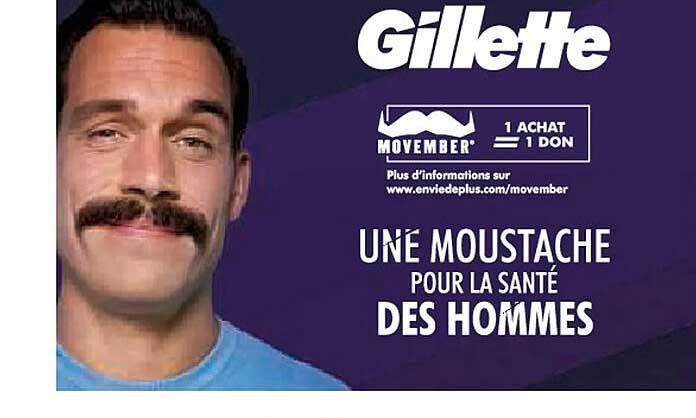 UNE MOUSTACHE POUR LA SANTÉ DES HOMMES