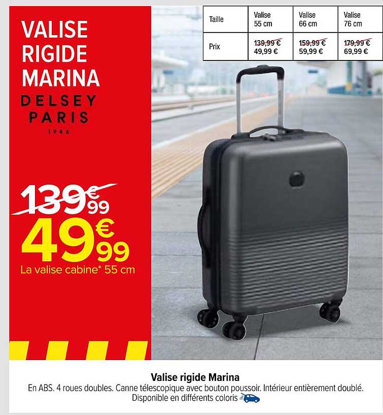 VALISE RIGIDE MARINA